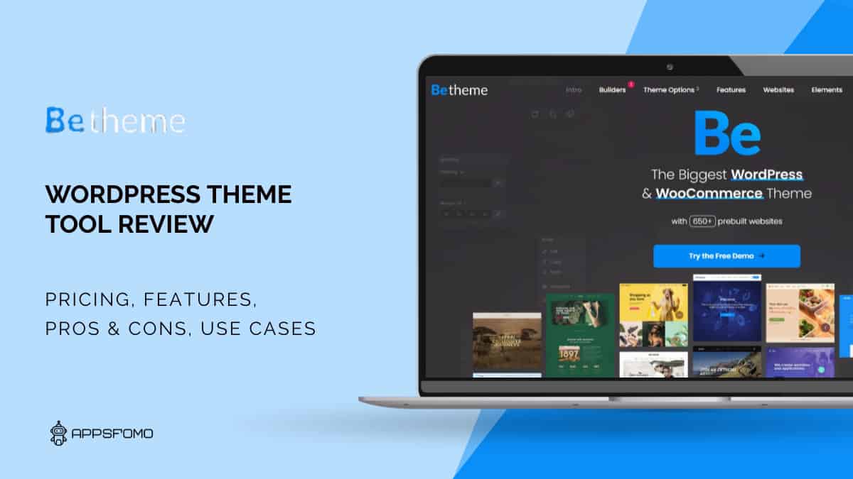 BeTheme: Best Multipurpose Wordpress Theme | 650+ Templates