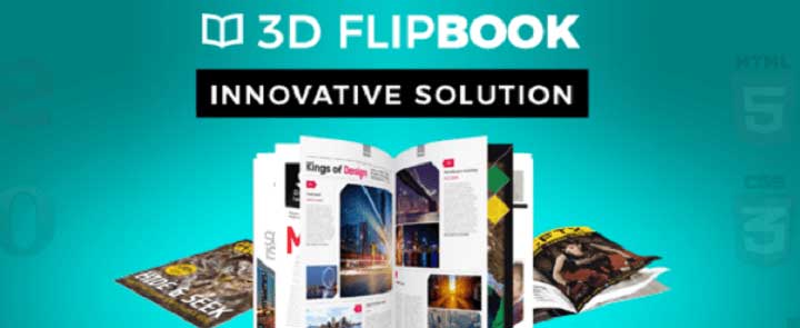 Interactive 3D FlipBook